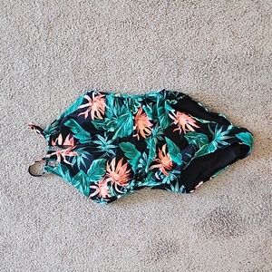 Floral swim suit